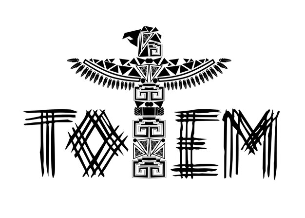 Ancien Totem Noir