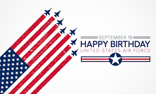 L'anniversaire de l'armée de l'air américaine est célébré chaque année le 18 septembre dans tous les États-Unis d'Amérique.