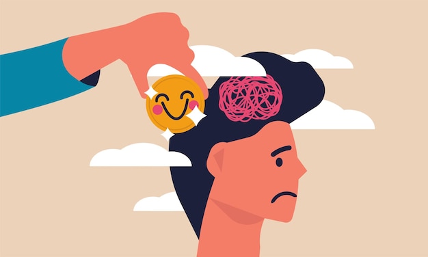 Anxiété cerveau homme et récupération mentale après le travail Médecine de la santé après le travail et le traitement du stress