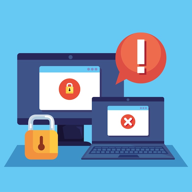 Appareils avec cyberfraude