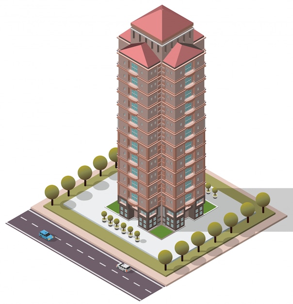 Appartement Isometric Flats