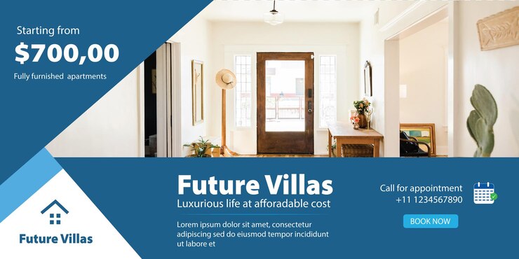 Vecteur appartements de luxe à partir de 700000