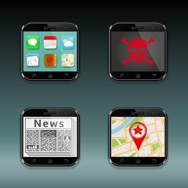 Applications Dans Le Style Des Téléphones Intelligents