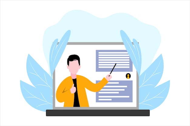 Apprendre le design d'illustration plate en ligne