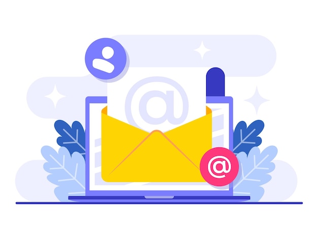 Approcher le public cible à l'aide du marketing par e-mail Stratégie commerciale Publicité Newsletter par e-mails