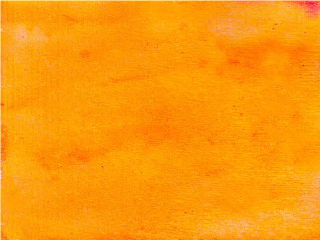 Vecteur aquarelle abstraite orange