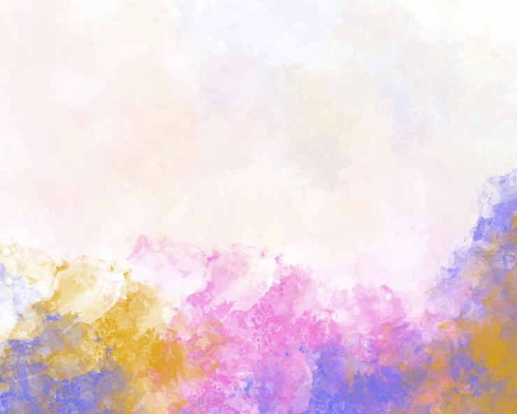 Vecteur aquarelle colorée abstraite pour le fond