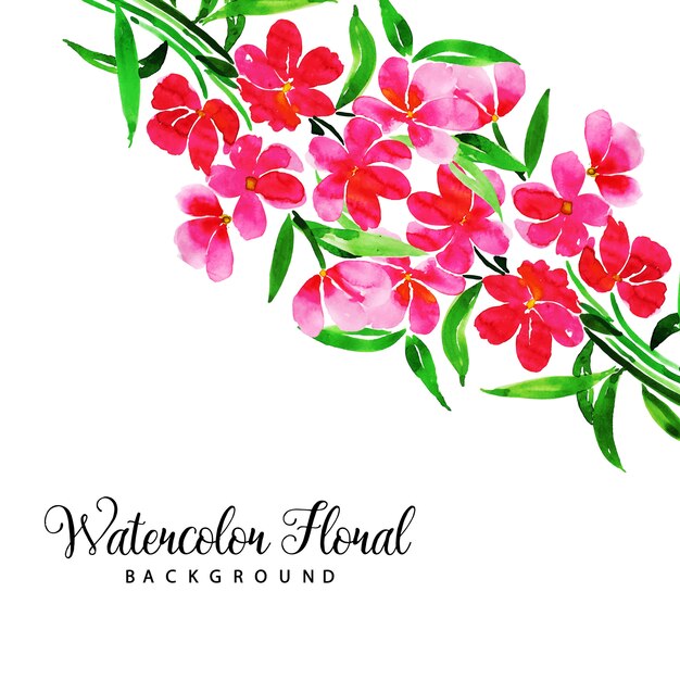 Aquarelle Floral Multipurpose Background