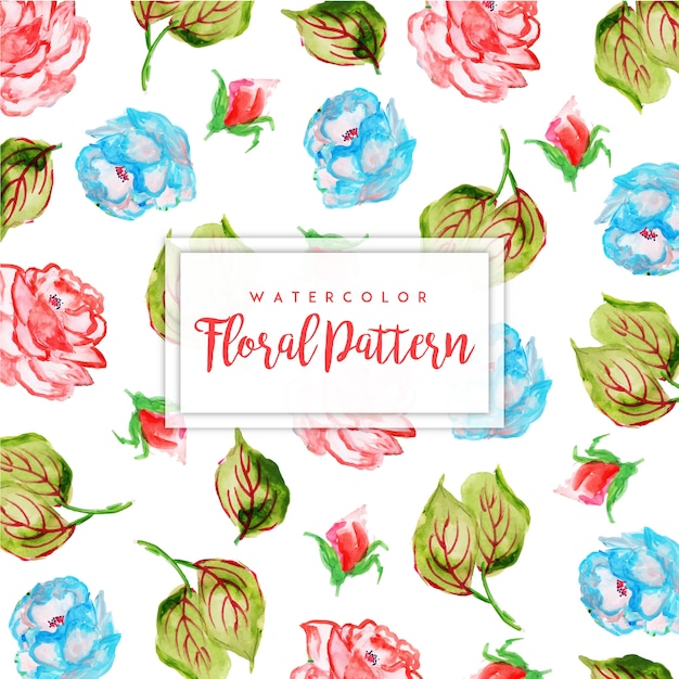 Aquarelle Floral Multipurpose Background