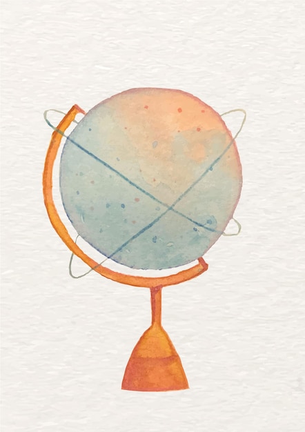 Aquarelle Globe Pastel