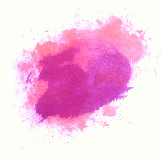 Aquarelle rose