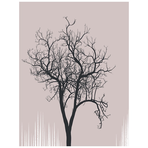 Un arbre avec le mot " arbre " dessus.