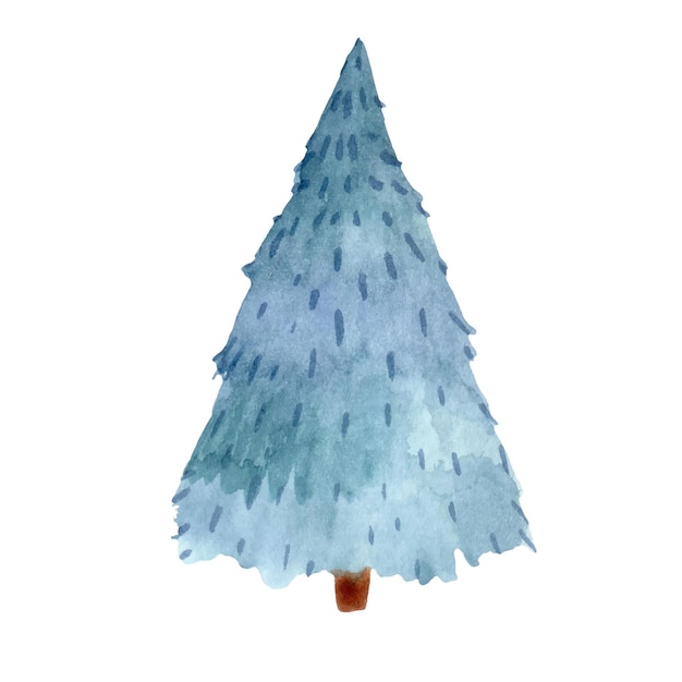 Arbre de noël Aquarelle