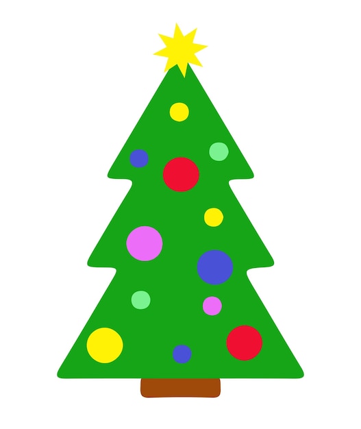 Arbre De Noël Illustration