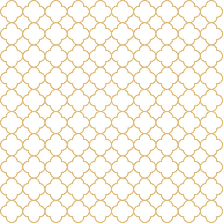 Vecteur arbre sans couture marocain turc fond ramadan moubarak motif islamique traditionnel