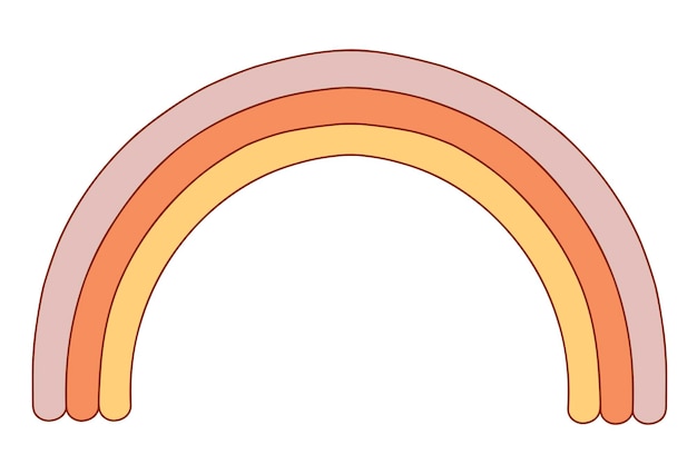 Arc-en-ciel Scandinave Pour Décoration Murale Chambre D'enfant