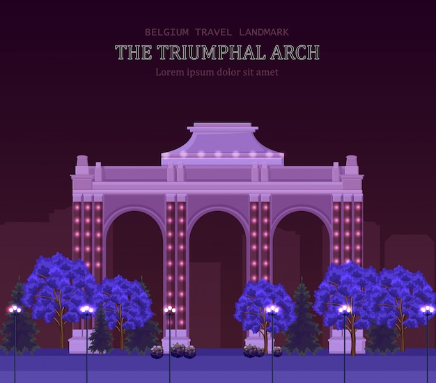 Arc De Triomphe En Belgique