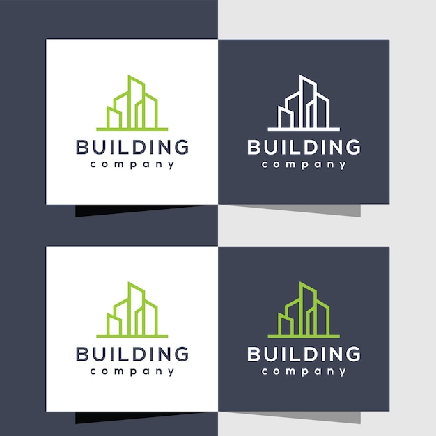 Architecture Bâtiment Symbole De Conception De Logo Immobilier