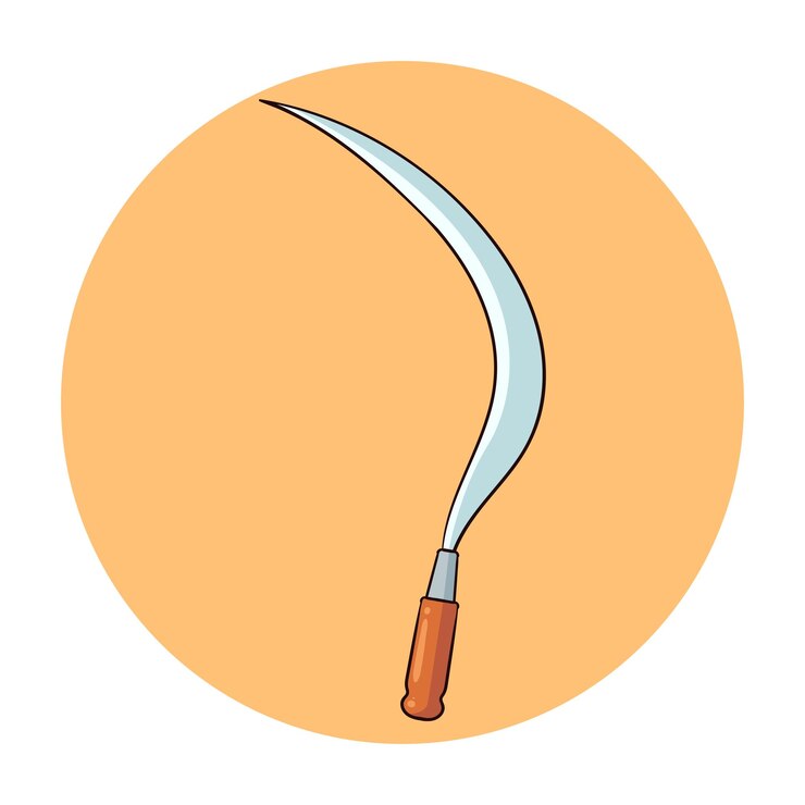 Une arme traditionnelle de Madura.