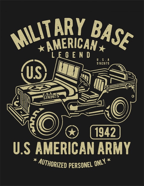 Armée Américaine Jeep