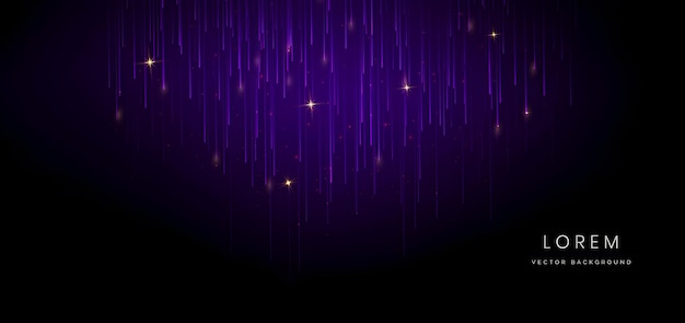 Arrière-plan abstrait avec effet de lumière violette