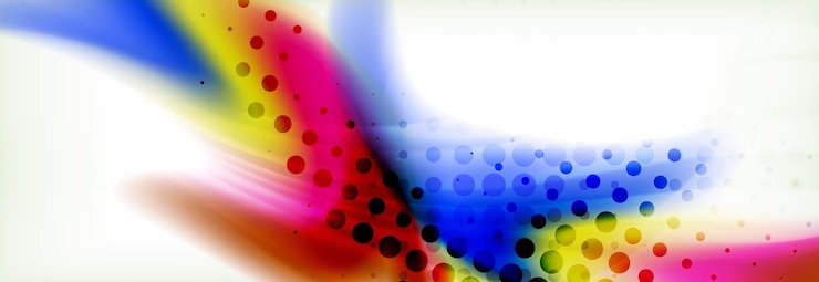 Vecteur arrière-plan abstrait holographique couleurs fluides conception d'onde