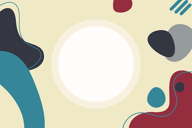 Arrière-plan abstrait Moderne modèle de conception dans un style minimal Couverture élégante pour la présentation de la beauté