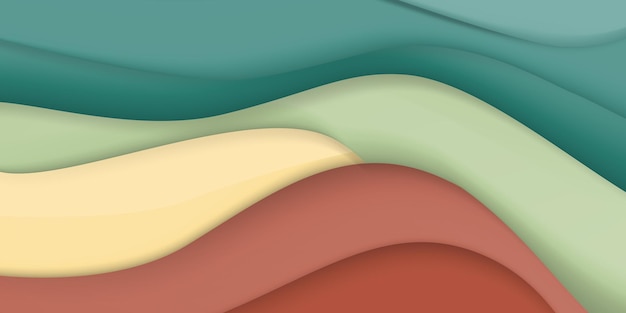 Arrière-plan abstrait d'ondes colorées Illustration vectorielle de lumière à gradient moderne