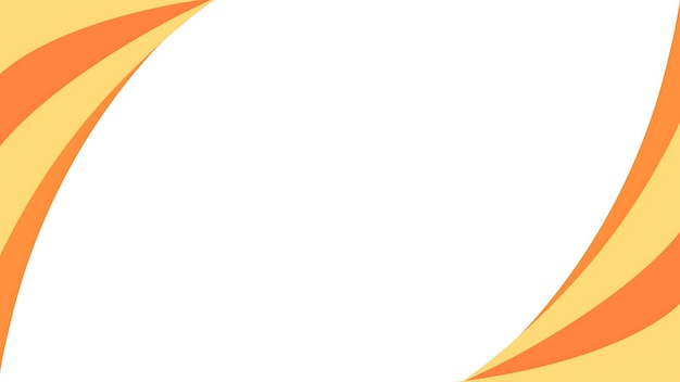 Arrière-plan abstrait orange et jaune