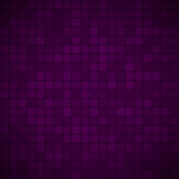 Arrière-plan Abstrait De Petits Carrés Ou Pixels Aux Couleurs Violet Foncé