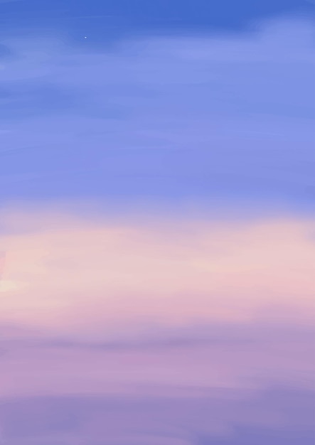 Arrière-plan en aquarelle au coucher du soleil