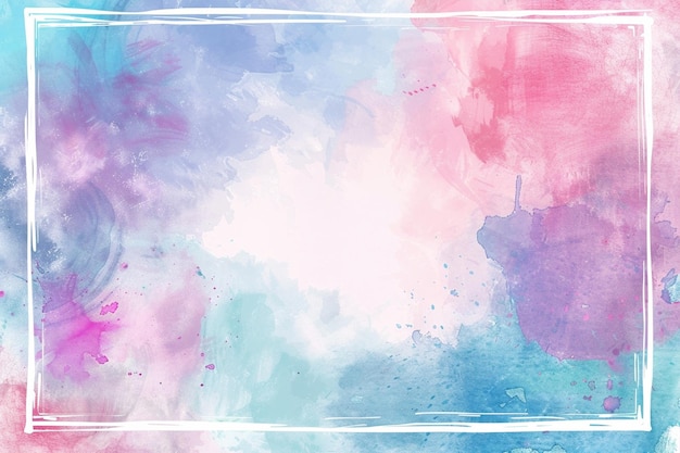 Arrière-plan avec une aquarelle de couleur pastel
