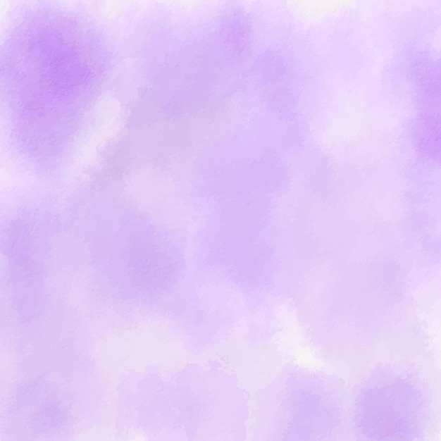 Vecteur arrière-plan à l'aquarelle peint à la main en violet doux