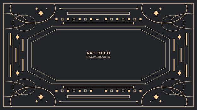 Arrière-plan Art déco