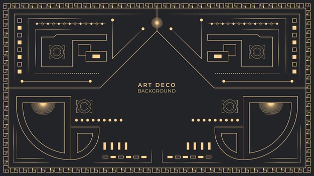 Arrière-plan Art Déco