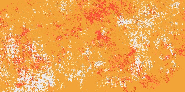 Arrière-plan de bannière de couleur orange à texture grunge abstraite