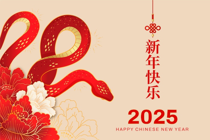 Vecteur arrière-plan de la célébration du nouvel an chinois