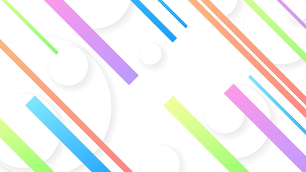 Un arrière-plan coloré avec une ligne qui dit arc-en-ciel dessus