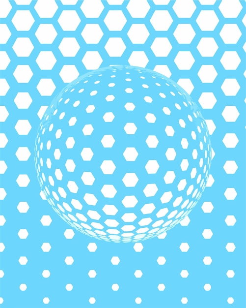 Arrière-plan de conception graphique à motif bleu clair et blanc par la technologie d'IA générative, générée par l'IA