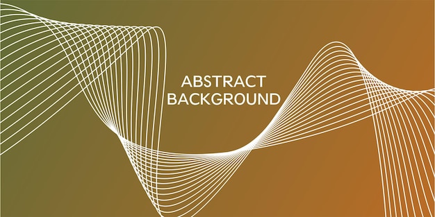 Arrière-plan Dégradé Abstrait Avec Des Ondes Dynamiques Colorées, Une Ligne Et Des Particules. Illustration Appropriée