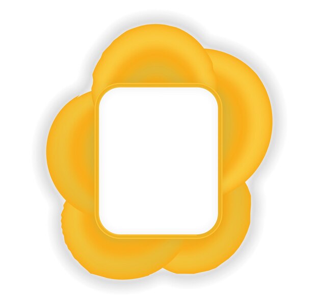 arrière-plan du cadre à texture rectangulaire jaune
