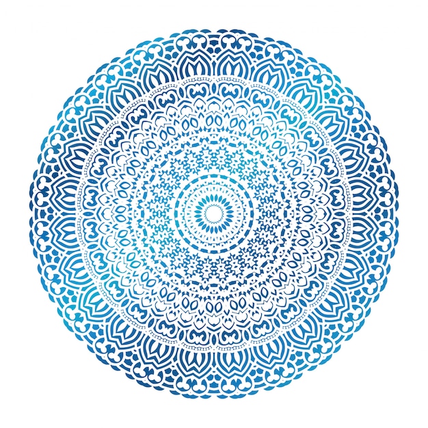 Arrière-plan du mandala de luxe