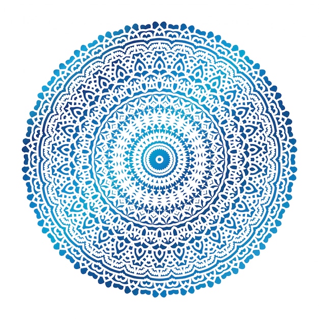 Arrière-plan du mandala de luxe