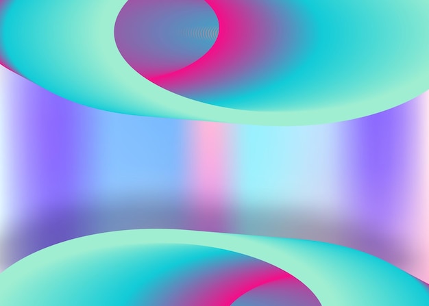 Arrière-plan dynamique fluide avec des formes et des éléments liquides