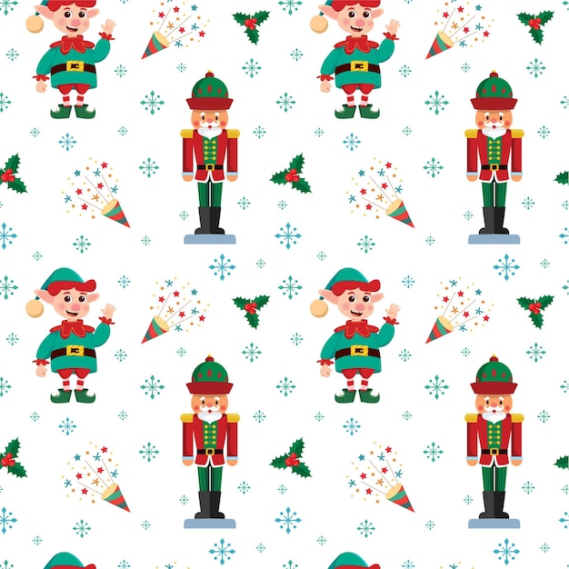 Arrière-plan de l'élément vectoriel de joyeux Noël