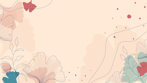 arrière-plan floral abstrait