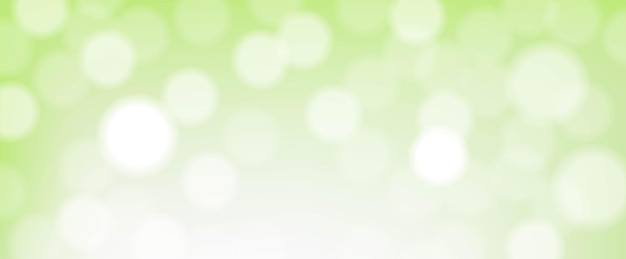 Vecteur arrière-plan flou vert avec bokeh avec filet de dégradé, illustration vectorielle