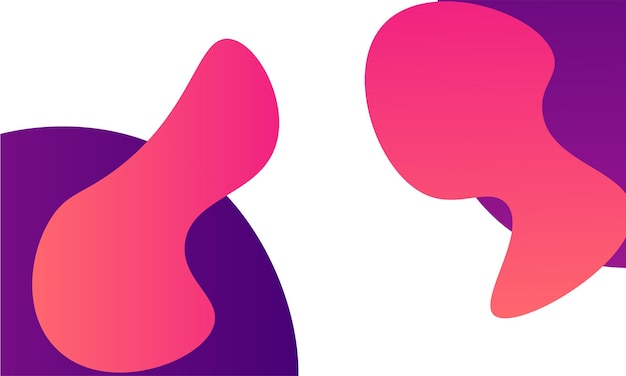 Arrière-plan fluide abstrait avec dégradé coloré