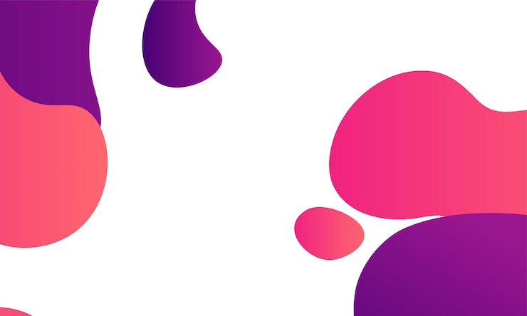 Vecteur arrière-plan fluide abstrait avec dégradé coloré