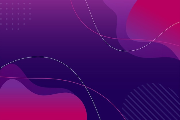 Arrière-plan de formes de flux abstraites et colorées